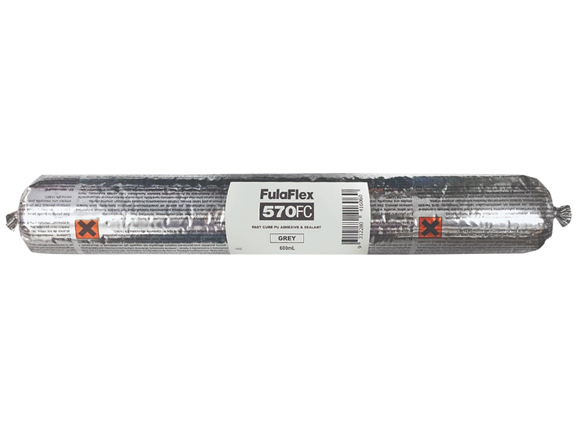 fulaflex 570fc grey 600ml sausage polyurethane adhesive sealant